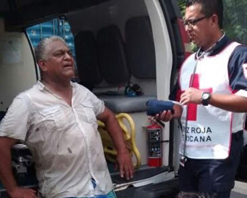 Vuelca camioneta de hondureño en Tamaulipas, México