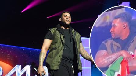 Don Omar se presentó en un festival musical en Las Vegas.