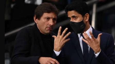 Nasser Al-Khelaïfi y Leonardo intentaron entrar al vestuario de los árbitros tras el partido Real Madrid-PSG.