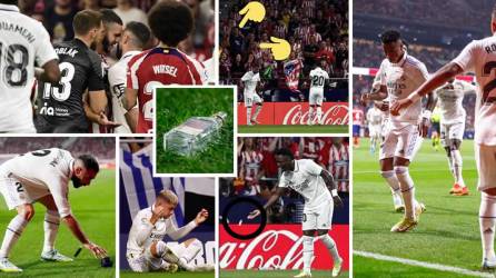 El derbi madrileño estuvo caliente y se lo terminó llevando el Real Madrid con triunfo 1-2 ante Atlético en el estadio Cívitas Metropolitano, donde se registraron lamentables actos de racismo contra Vinicius.