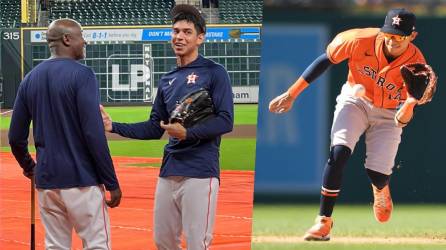 Mauricio Dubón se encuentra emocionado en su nueva casa, los Astros de Houston.