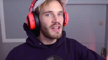 El youtuber PewDiePie.