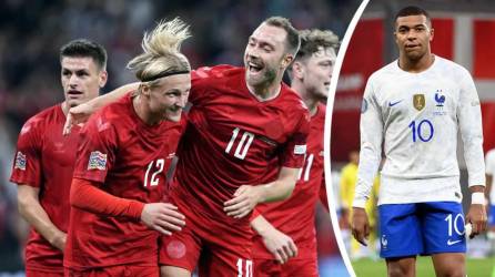 Dinamarca le volvió a ganar a Francia en la UEFA Nations League.