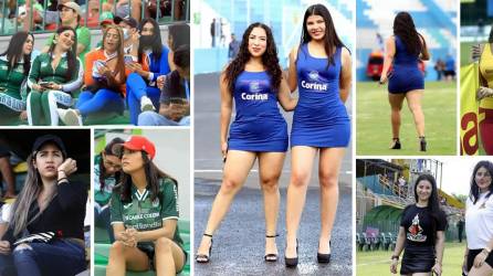 Las bellas chicas que adornaron los estadios de Honduras en la décima jornada del Torneo Apertura 2022 de la Liga Nacional.