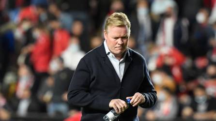 Ronald Koeman tras la derrota contra el Rayo Vallecano en la Liga Española