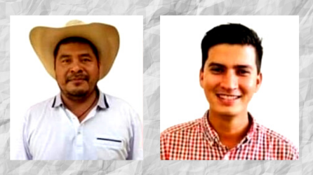 En imagen, Pedro Gonzales (renuncia) y Deydin Mendoza (asumirá).