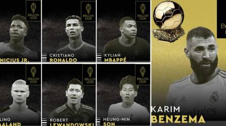 Así quedó la clasificación final del Balón de Oro 2022 de France Football que ganó Karim Benzema. Hubo varias sorpresas, como el lugar en el que quedó Cristiano Ronaldo.