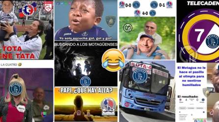 Los divertidos memes que dejó la goleada del Olimpia (4-0) sobre el Motagua en la jornada 16 del Torneo Apertura 2022 de la Liga Nacional de Honduras.