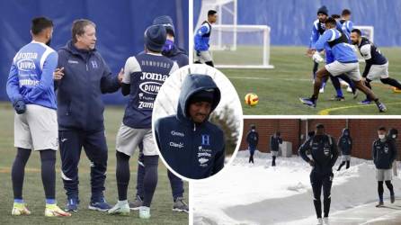 La Selección de Honduras realizó únicamente un entrenamiento en la fría ciudad de Minnesota, donde enfrentará a Estados Unidos en la jornada 11 de la eliminatoria de la Concacaf rumbo al Mundial de Qatar 2022.