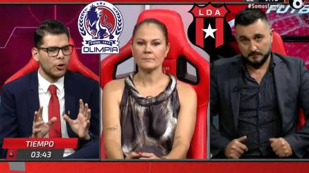 Los periodistas ticos Diego Obando, Jacky Álvarez y Diego País opinaron sobre el partido de la final de ida de la Liga Concacaf que le ganó Olimpia al Alajuelense.