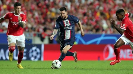 El golazo de Lionel Messi no le bastó al PSG que cedió un empate 1-1 contra el Benfica en la Champions League.