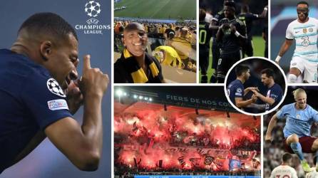 Empezó la Champions League 2022-2023 y el primer día dejó imágenes llamativas, con jugadores protagonistas como Kylian Mbappé, Neymar, Messi, Erling Haaland, Vinicius, Benzema y Pierre Emerick Aubameyang.