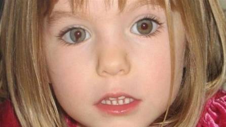 La desaparecida Madeleine McCann.