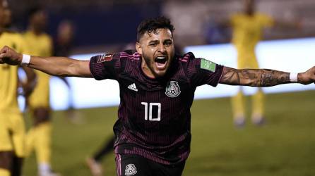 Alexis Vega le dio el triunfo a México contra Jamaica en la eliminatoria de la Concacaf.