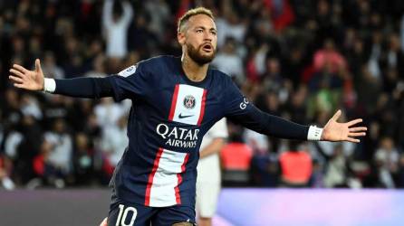 Neymar marcó el gol de la victoria del París Saint Germain (PSG) contra el Marsella en la Ligue 1.