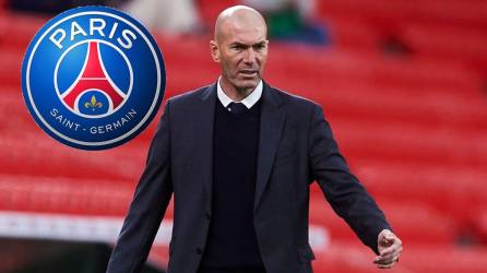 Zinedine Zidane podría llegar al banquillo del PSG para la próxima temporada.