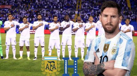 La Selección de Honduras enfrentará a la Argentina de Messi, candidata a ganar el Mundial de Qatar 2022.