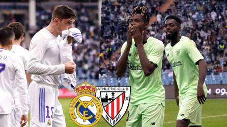 Real Madrid y Athletic Club de Bilbao pelearán por el título de la Supercopa de España en la final.