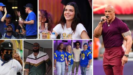 Muchas personalidades del deporte y actores se hicieron presente en el Sofi Stadium para presenciar el Super Bowl LVI entre Los Ángeles Rams y Cincinnati Bengals. Entre todos, una hondureña destacó.