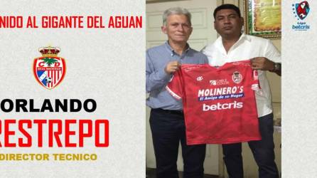 La Real Sociedad de Tocoa confirmó al colombiano Orlando Restrepo como nuevo entrenador.