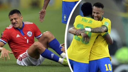 La Brasil de Neymar y Vinicius goleó a Chile en la eliminatoria de la Conmebol rumbo al Mundial de Qatar 2022.
