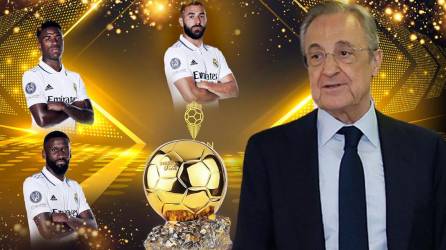 El director de France Football ‘acusa‘ a Florentino Pérez y al Real Madrid de hacer campañas para el Balón de Oro.