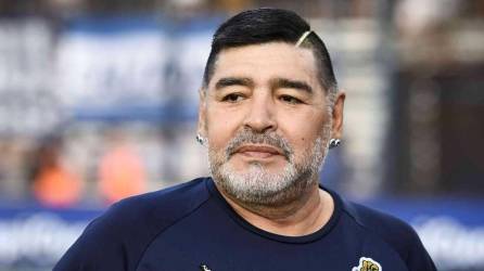 El recordado futbolista Diego Maradona.