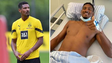 Sébastien Haller fue diagnosticado con un tumor testicular que resultó ser maligno.