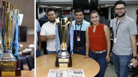 La Copa Betcris estuvo de visita por la Redacción de Diario LA PRENSA.