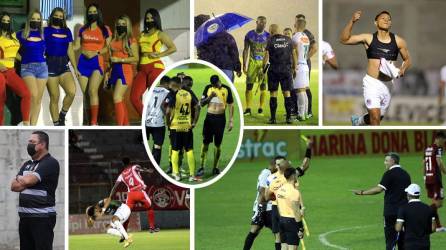 Las imágenes que ha dejado la disputa de la tercera jornada del Torneo Apertura 2022 de la Liga Nacional del fútbol hondureño.