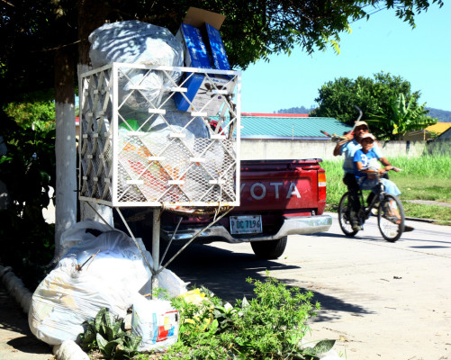 San Pedro Sula, inundada de basura en solo 96 horas