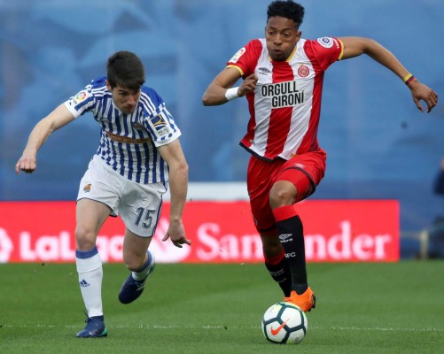 Real Sociedad humilla con paliza de escándalo al Girona del 'Choco' Lozano
