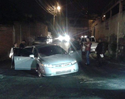 Mareros montan reten y roban vehículos en Tegucigalpa