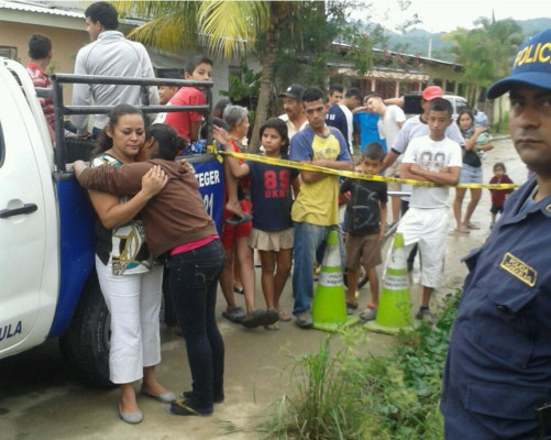 Matan a cinco hombres en colonia Santa Martha de San Pedro Sula