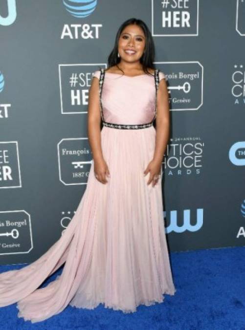 La estrella de Roma Yalitza Aparicio.