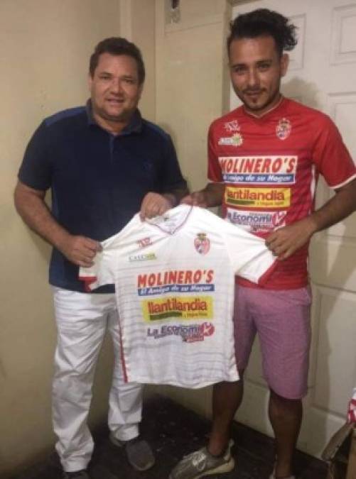 Jorge Chávez: El delantero fue anunciado como nuevo refuerzo de la Real Sociedad. Fue el goleador del San Juan de Quimistán en el torneo anterior.