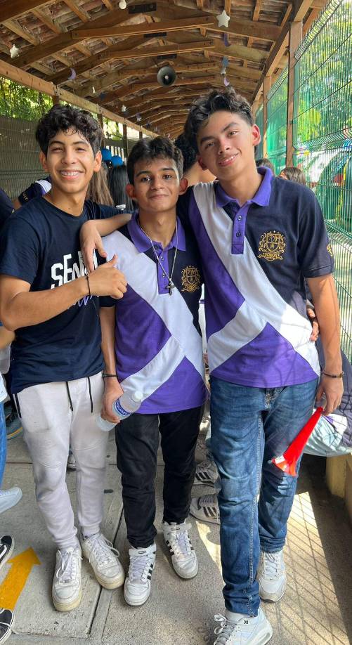 José Antonio Castillano, Marcio Cruz y Ángel Burgos.