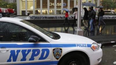 Imagen de un automóvil de la policía de Nueva York.