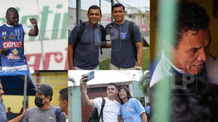 En el Estadio Humberto Micheletti se vivió una linda tarde deportiva ya que leyendas del fútbol hondureño llegaron para enfrentar a un combinado de la selección progreseña.