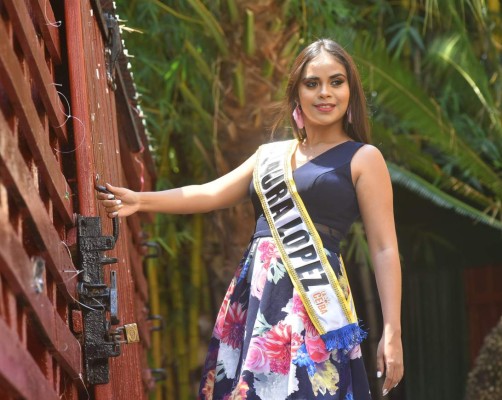 Ellas son las candidatas a reina de la feria en La Ceiba
