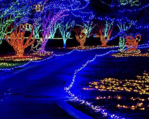 10 ciudades de EUA que atraen con sus luces en Navidad