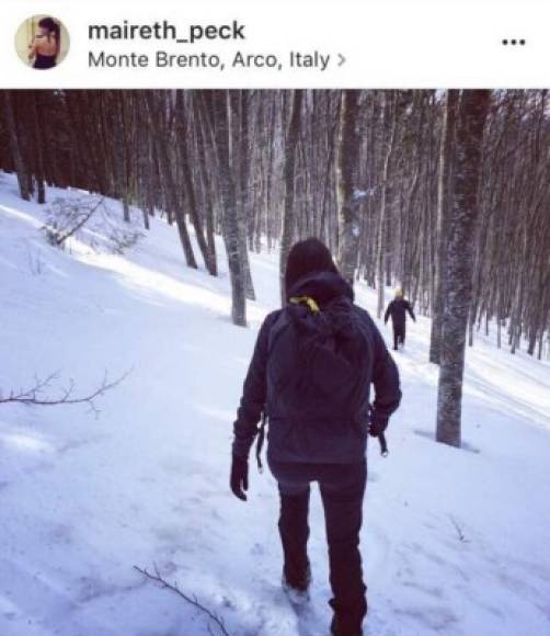 Maireth también comparte en las redes sociales imágenes de sus viajes alrededor del mundo.