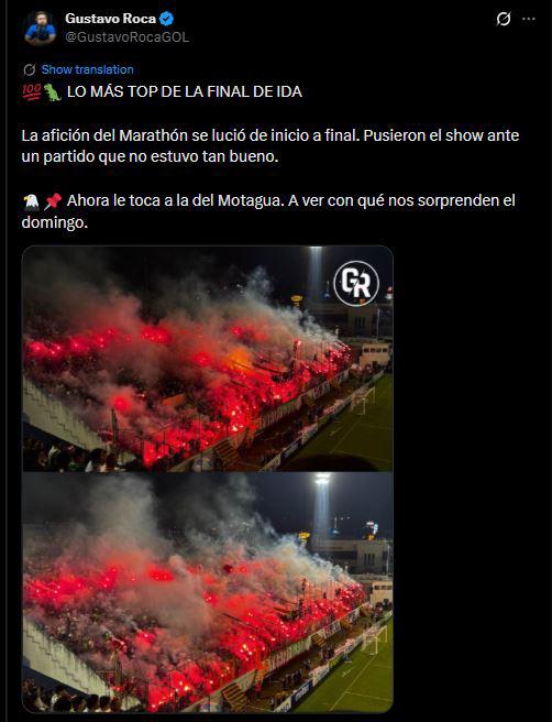 Prensa reacciona tras la final Marathón vs Motagua y esto dicen de Farioli