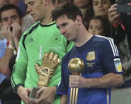 Messi, elegido Balón de Oro del Mundial