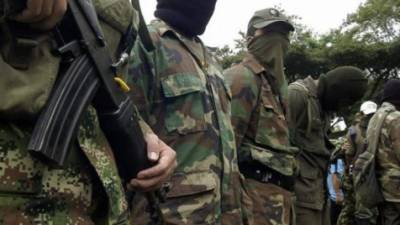 El jefe de la columna móvil de las FARC, Jacobo Arenas, y autoridades decomisaron computadoras como también varios discos extraíbles, algunos fusiles de características especiales utilizados por francotiradores, según el Ejército.