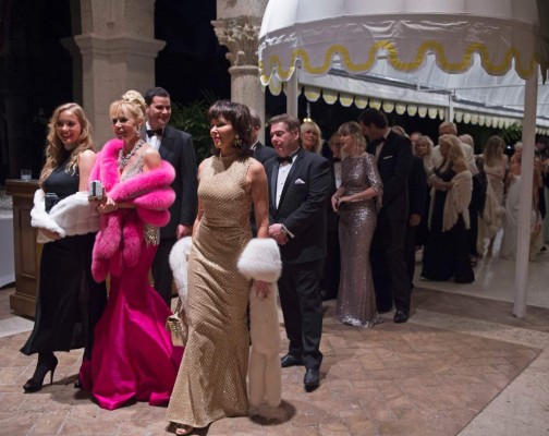 La cena de 575 dólares para despedir el año con el presidente Trump