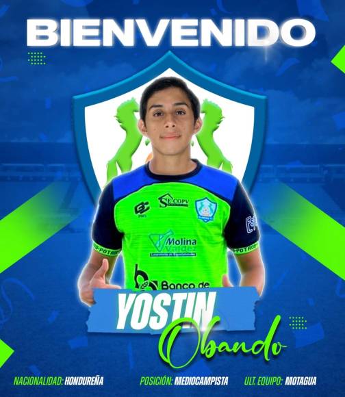 Yostin Obando, hijo de la leyenda César ‘El Nene’ Obando, fue cedido por el Motagua a los Potros del Olancho FC. Estará prestado por un año, buscando tener mayor continuidad. Debutó en Liga Nacional a los 17 años con el Ciclón en 2021.