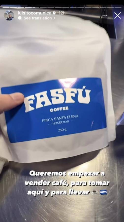 Captura de la historia presentada por Luisito.