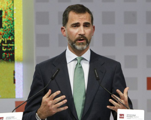 El domingo arriba a Honduras el príncipe de Asturias