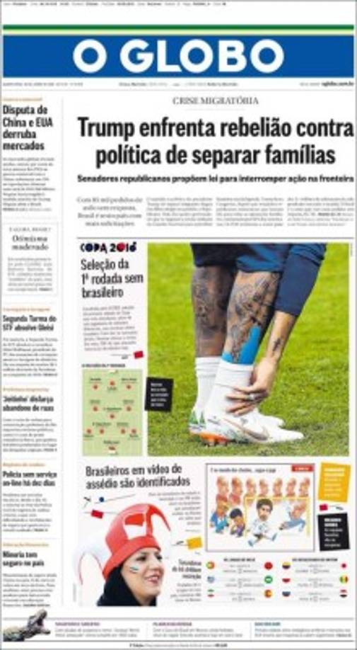 "O Globo de Brasil."
